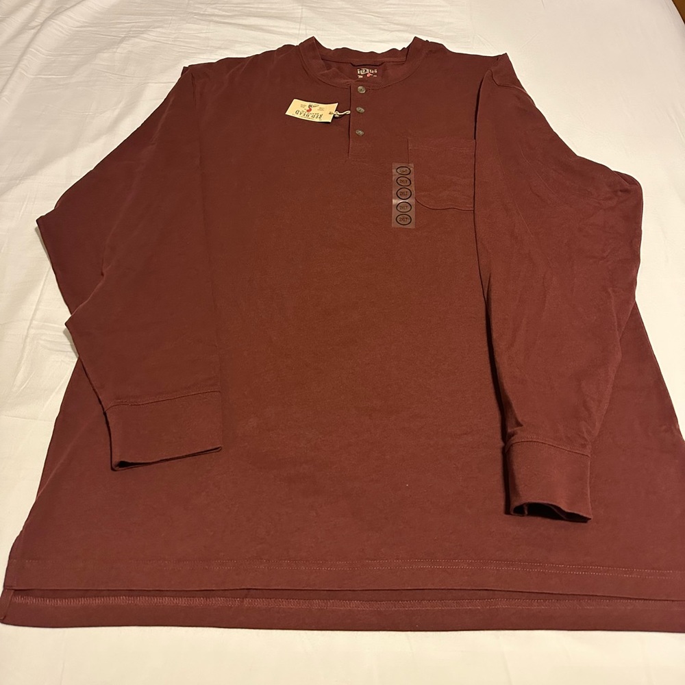 New With Tags! Red Head Brand Co. Long Sleeve Tee in 2XLT